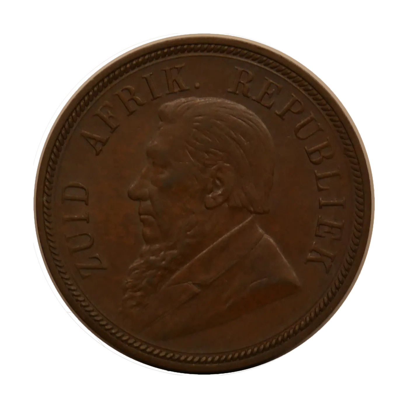 1892 ZAR Penny Bronze