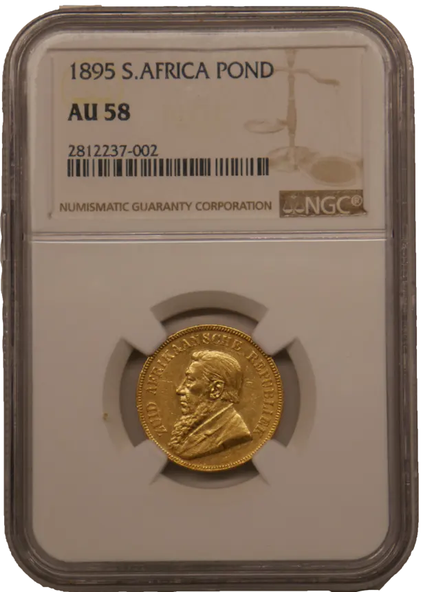 1895 Half Kruger Pond