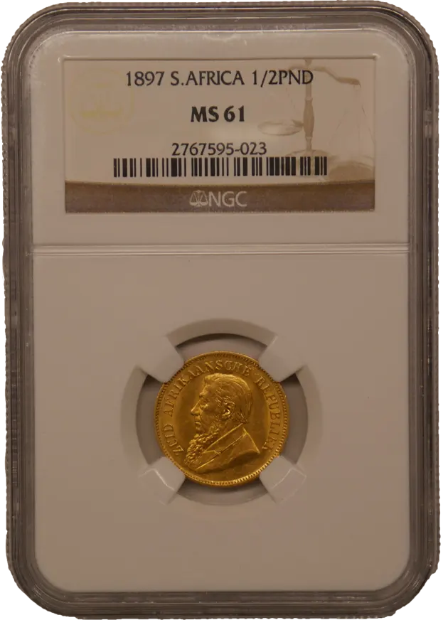 1897 Half Kruger Pond