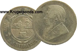 1897 Two Shillings ZAR