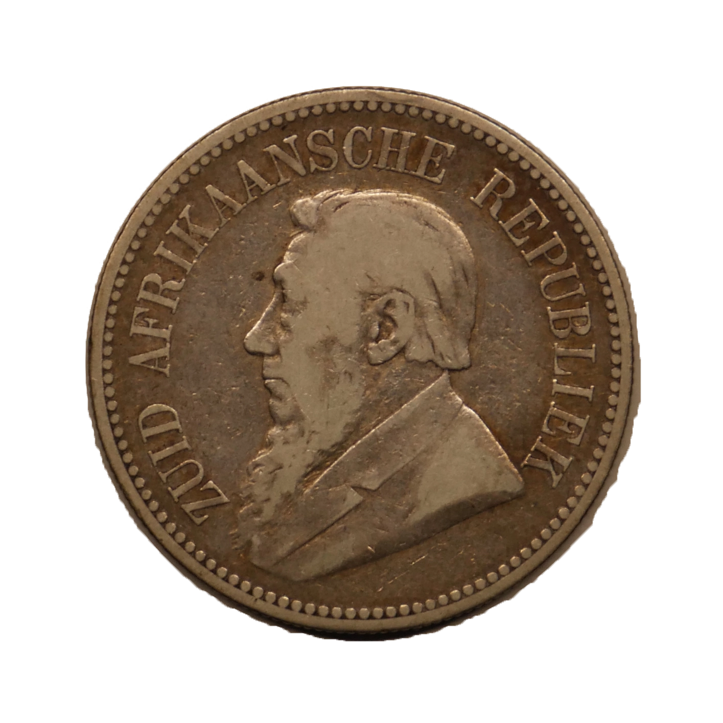 1892 ZAR Halfcrown Silver